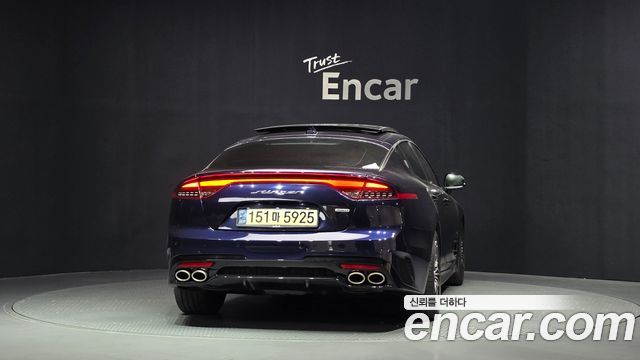 Kia Stinger из Кореи Encar