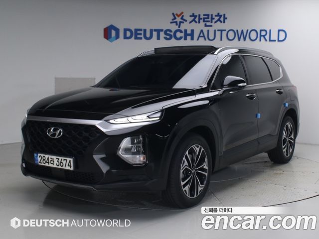 Hyundai Santafe из Кореи Encar