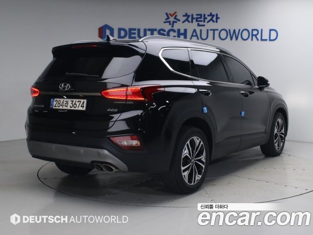 Hyundai Santafe из Кореи Encar