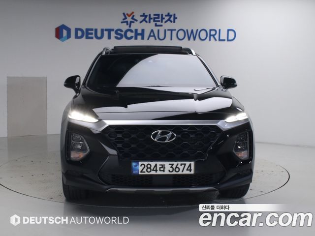 Hyundai Santafe из Кореи Encar