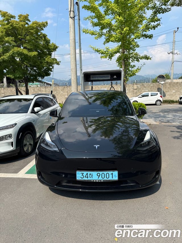 Tesla Model Y RWD — пробег 27 983 км — фото 1 из 5