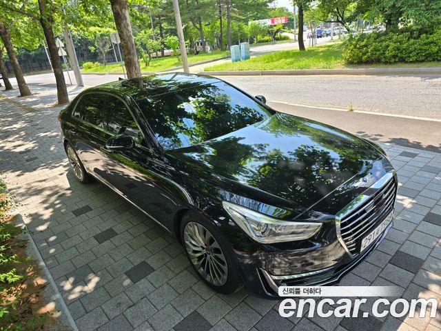 Genesis EQ900 3.3 T-GDI AWD Prestige — пробег 348 195 км — фото 4 из 5