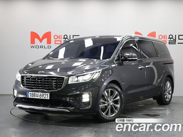 Kia Carnival из Кореи Encar