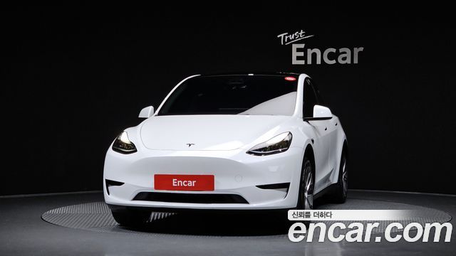 Tesla Model Y из Кореи Encar