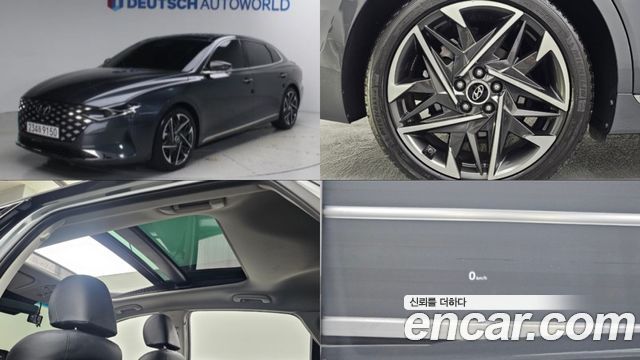 Hyundai Grandeur из Кореи Encar
