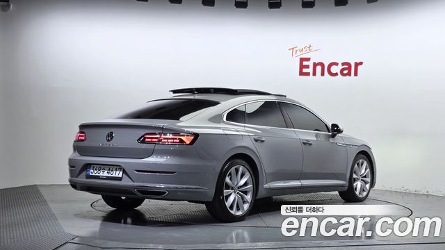 Volkswagen Arteon из Кореи Encar