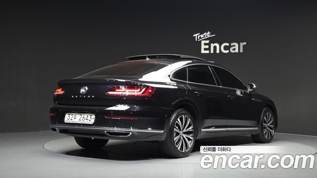 Volkswagen Arteon из Кореи Encar