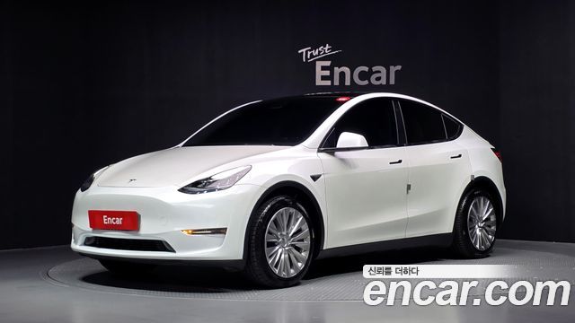 Tesla Model Y Standard Range RWD — пробег 97 402 км — фото 1 из 5