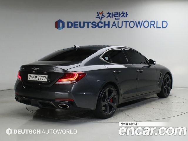 Genesis G70 3.3T Sport AWD Prestige — пробег 134 954 км — фото 2 из 5