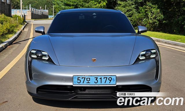 Porsche Taycan из Кореи Encar