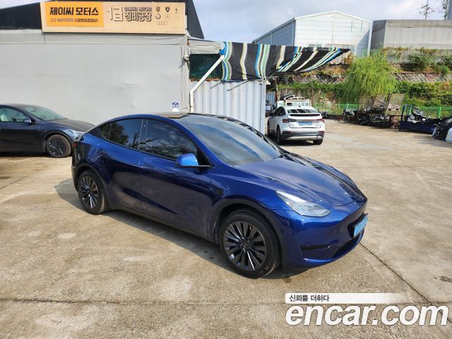Tesla Model Y из Кореи Encar