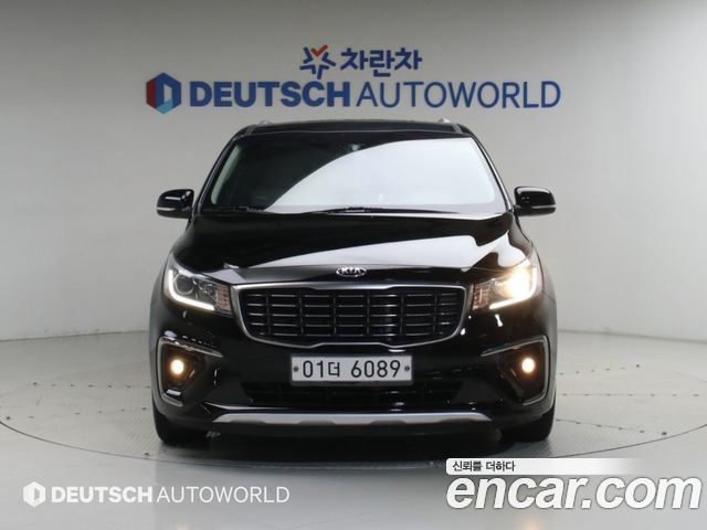 Kia Carnival из Кореи Encar