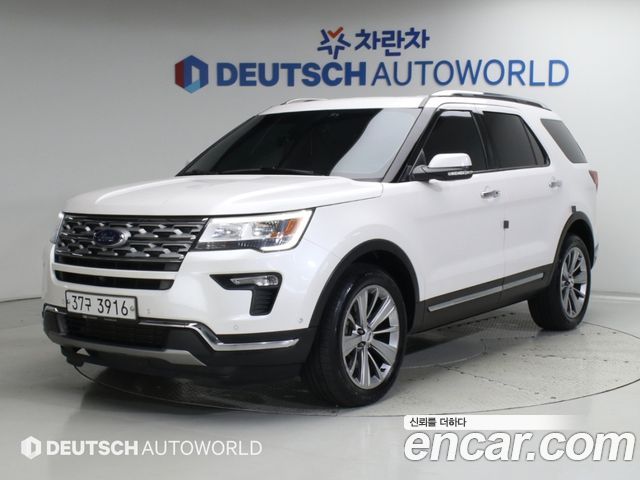 Ford Explorer 2.3 Limited 4WD 5th — пробег 105 000 км — фото 1 из 5
