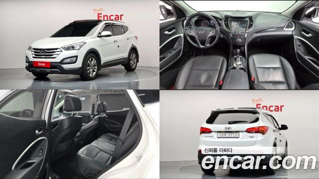 Hyundai Santafe Diesel(e-VGT) 2.0 4WD Premium — пробег 193 761 км — фото 1 из 5