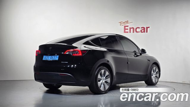 Tesla Model Y из Кореи Encar