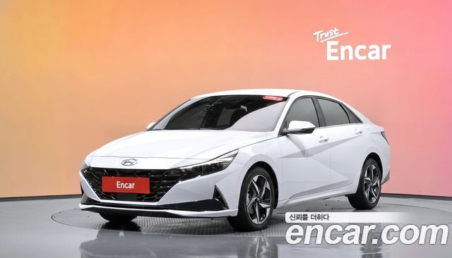 Hyundai AVANTE 1.6 Inspiration — пробег 38 568 км — фото 1 из 5