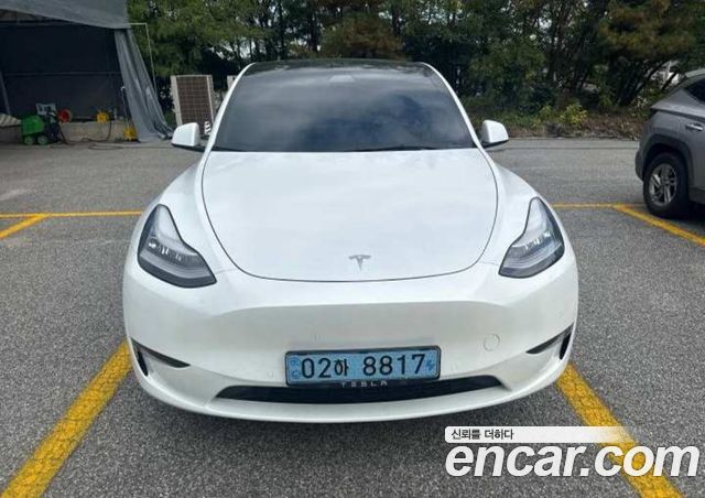 Tesla Model Y Long Range AWD — пробег 79 835 км — фото 1 из 5