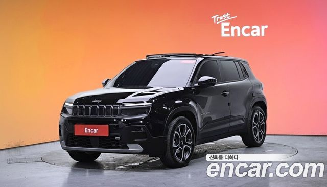 Jeep Avenger из Кореи Encar