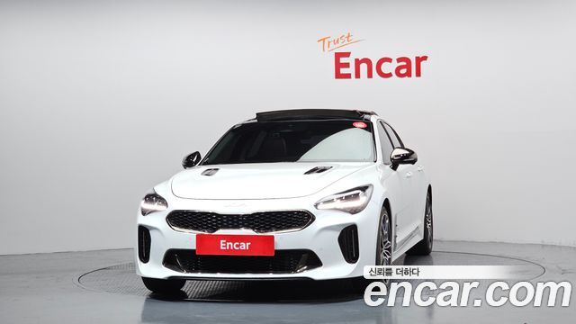 Kia Stinger из Кореи Encar