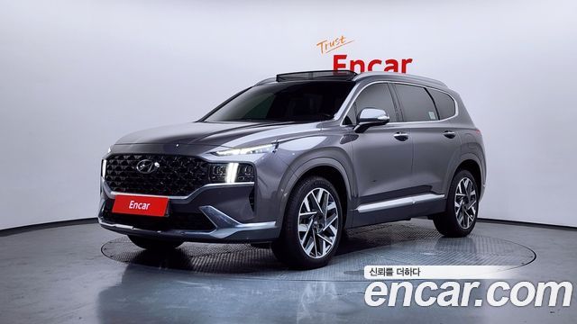 Hyundai Santafe Gasoline 2.5T 4WD Calligraphy — пробег 124 515 км — фото 3 из 5
