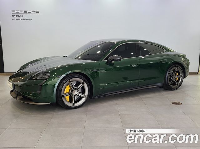 Porsche Taycan из Кореи Encar