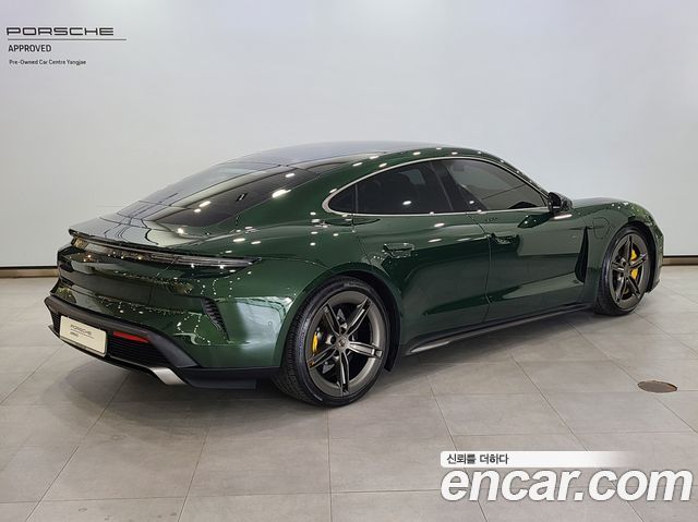 Porsche Taycan из Кореи Encar