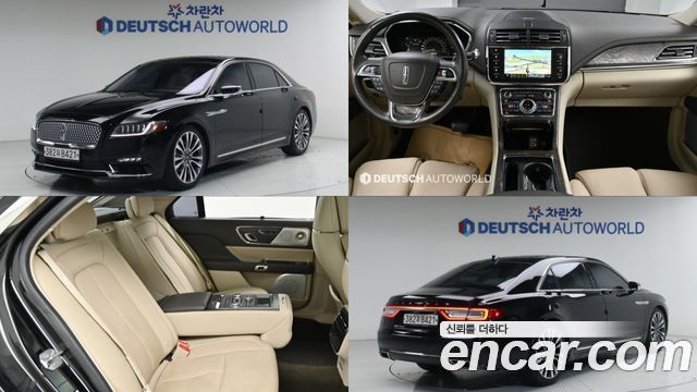 Lincoln Continental из Кореи Encar