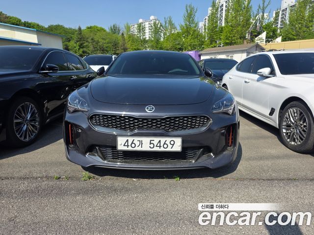 Kia Stinger из Кореи Encar