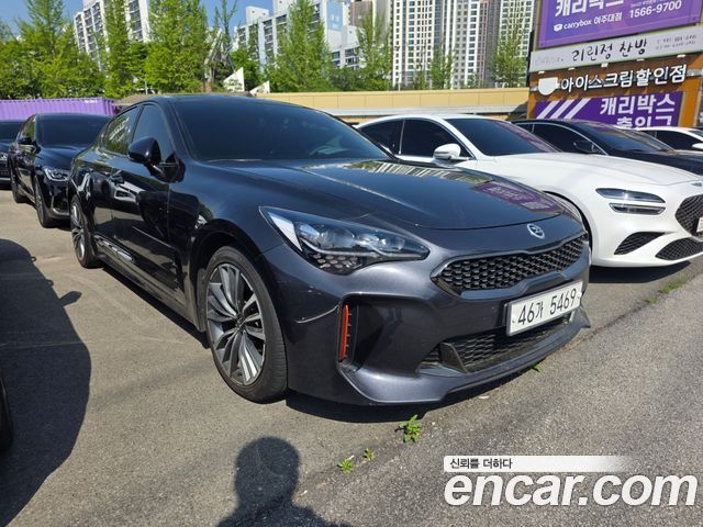 Kia Stinger из Кореи Encar