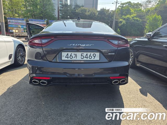 Kia Stinger из Кореи Encar