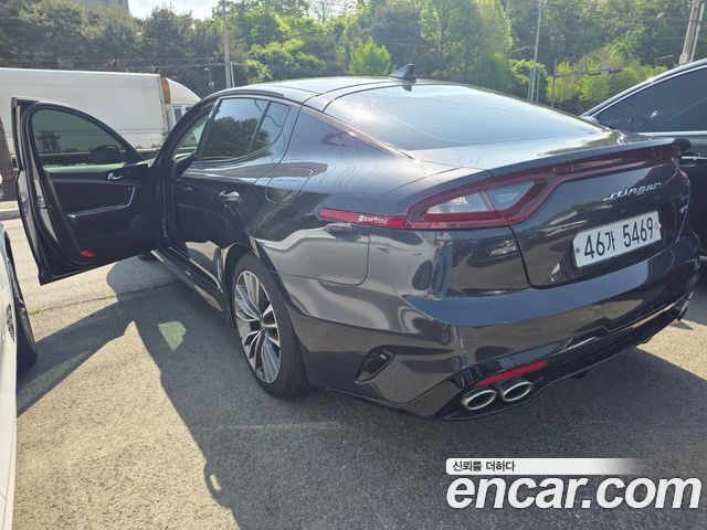 Kia Stinger из Кореи Encar
