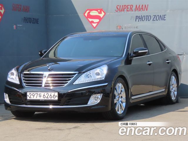Hyundai Equus из Кореи Encar