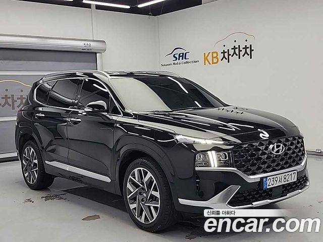 Hyundai Santafe Gasoline 2.5T 4WD Calligraphy — пробег 136 134 км — фото 4 из 5