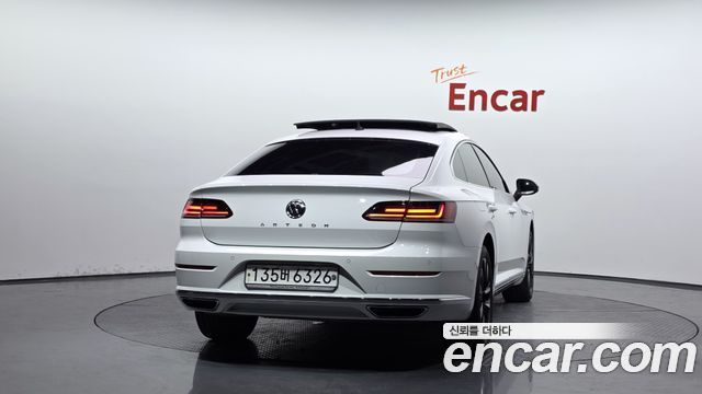 Volkswagen Arteon из Кореи Encar