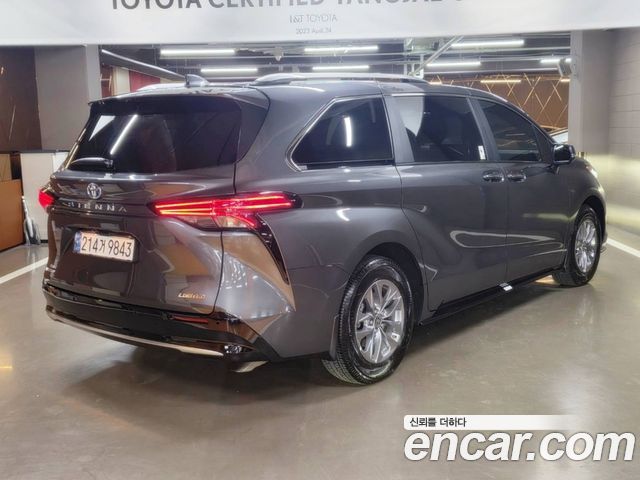 Toyota Sienna из Кореи Encar