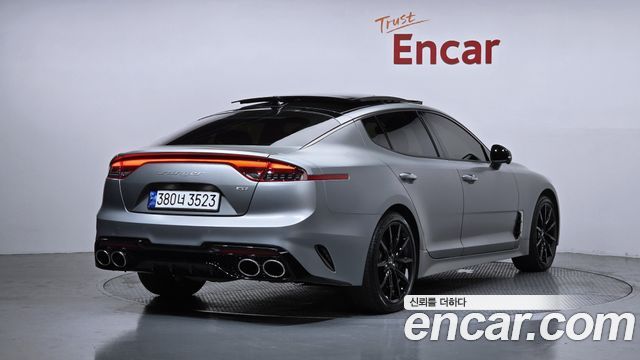 Kia Stinger из Кореи Encar