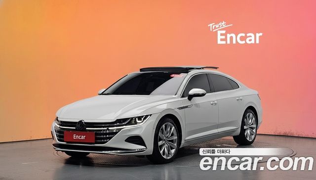 Volkswagen Arteon из Кореи Encar