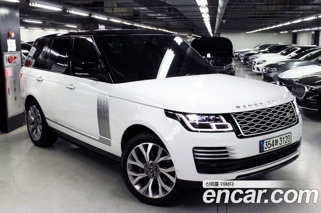 Land Rover Range Rover из Кореи Encar