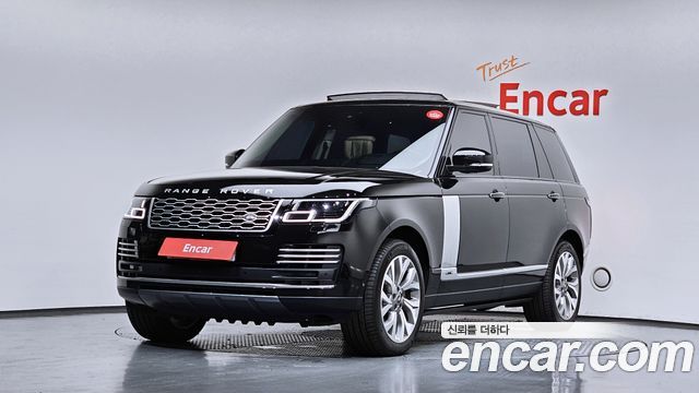 Land Rover Range Rover из Кореи Encar