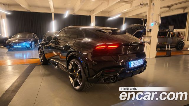 Ferrari Purosangue из Кореи Encar