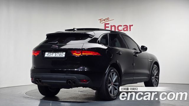 Jaguar F-PACE из Кореи Encar