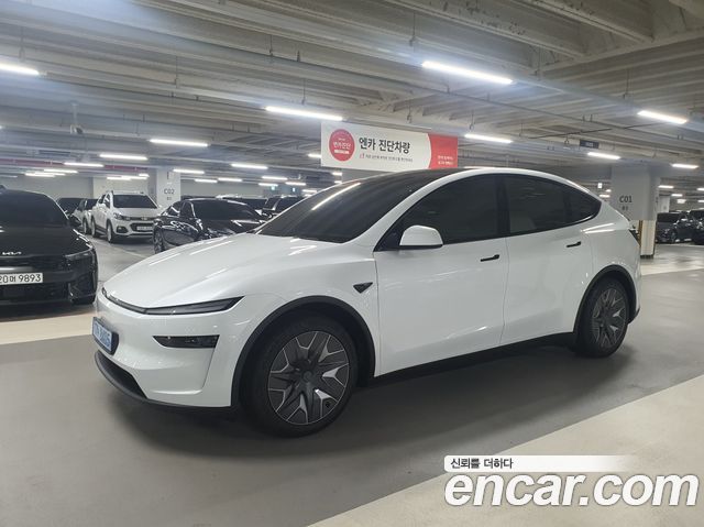 Tesla Model Y из Кореи Encar