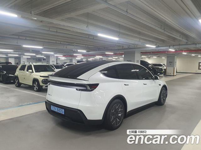 Tesla Model Y из Кореи Encar