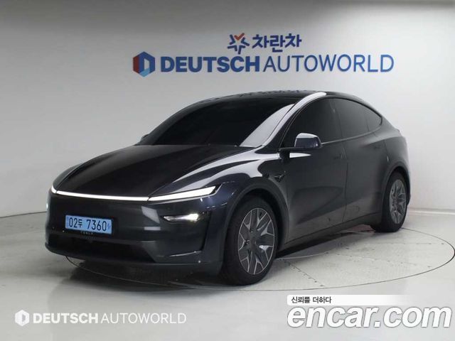 Tesla Model Y из Кореи Encar