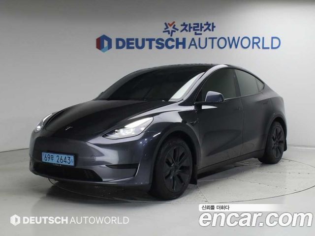 Tesla Model Y из Кореи Encar