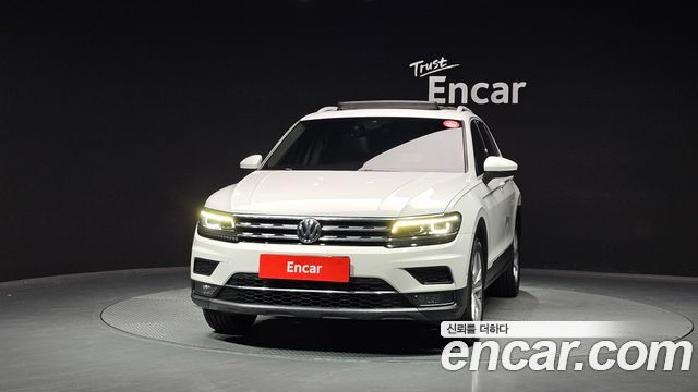 Volkswagen Tiguan из Кореи Encar