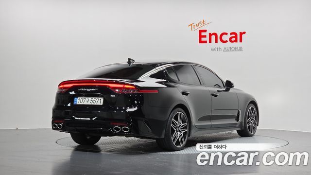 Kia Stinger из Кореи Encar