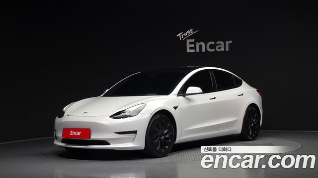 Tesla Model 3 из Кореи Encar