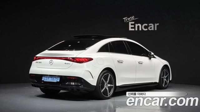 Mercedes-Benz EQE из Кореи Encar