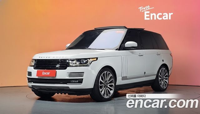 Land Rover Range Rover из Кореи Encar